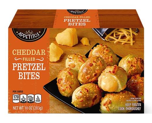 Appetitos 
 Filled Pretzel Bites Pepper Jack or Cheddar