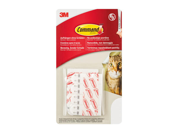 3M Command Hooks or Strips