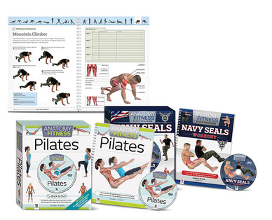 Hinkler Anatomy of Fitness Book & DVD