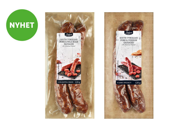 Vilt- & fläsksalami
