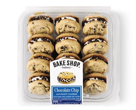 Bake Shop 
 Chocolate Chip Cookie Sandwiches