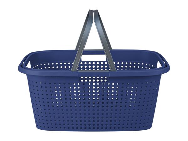 Livarno Home Blue Laundry Basket