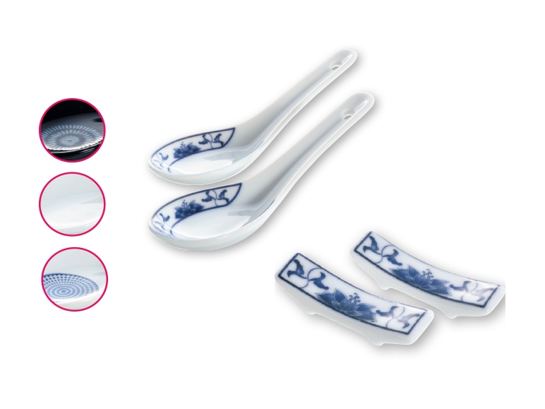 Ernesto(R) Asian Style Spoons/ Chopsticks Rests
