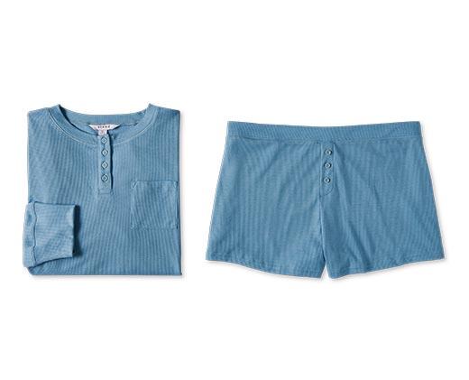 Serra Ladies 2 Piece Ribbed or Waffle Set