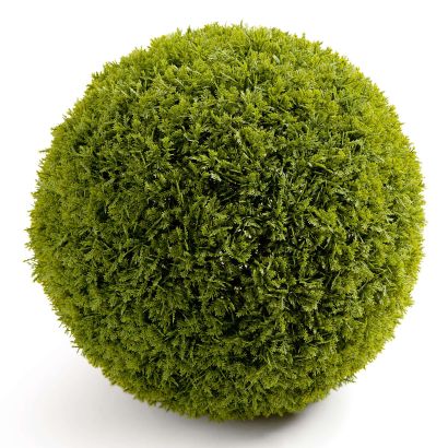 Boule de buis ou d'herbe synthétique