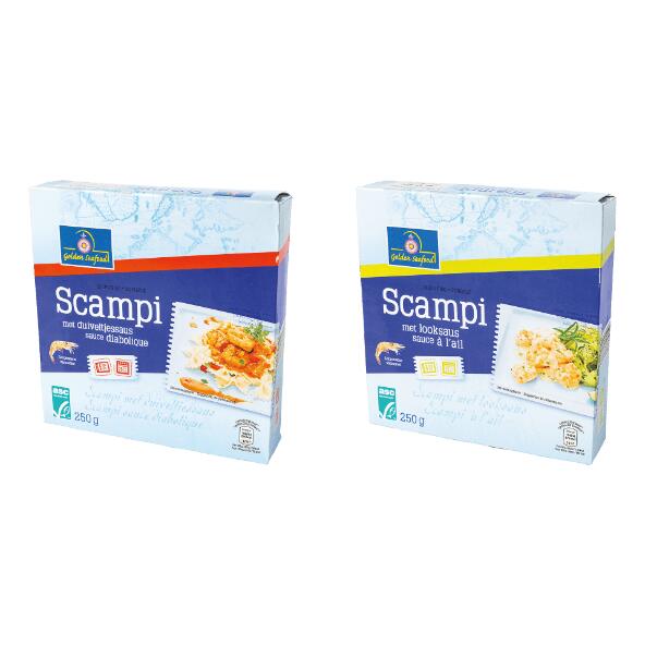 GOLDEN SEAFOOD(R) 				Cassolette de scampi