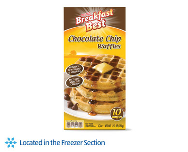Breakfast Best Chocolate Chip Waffles