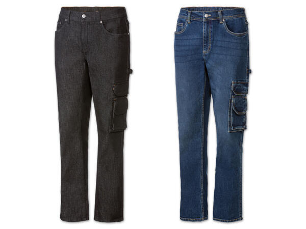 Herren Jeans-Arbeitsbundhose