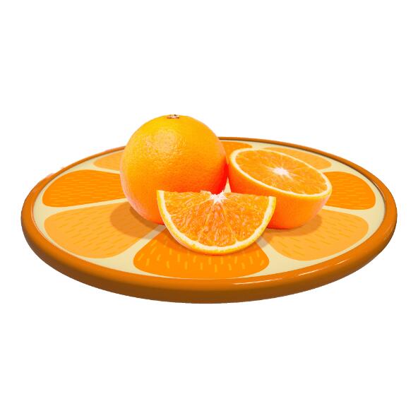 JOIE(R) 				Planche à découper avec motif de fruits