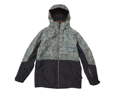 Men's Snowboard Jacket - Camo Panel