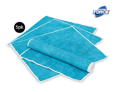 Microfibre Cloths 5pk