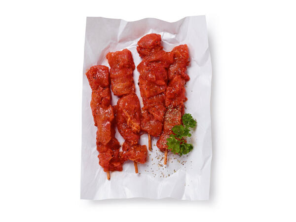 Mini-brochettes de poulet