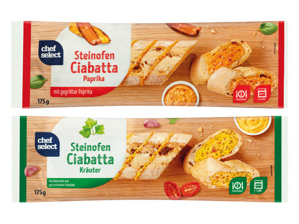 Steinofen-Ciabatta