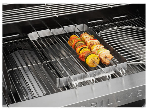 GRILLMEISTER Grilovací špíz z nerezové oceli