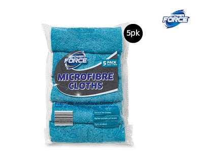 Super Absorbent Wipes 6pk, Microfibre Cloths 5pk or Sponge Cleaning Cloths 8pk