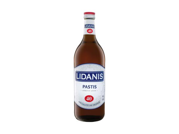 Pastis apéritif à l'anis