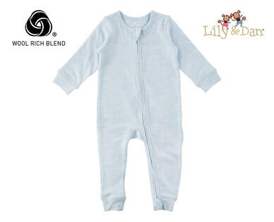 Merino Wool Blend Infant Coverall