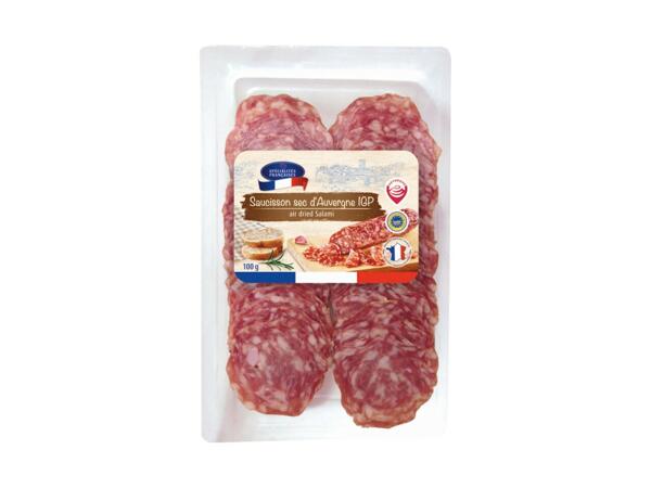 Specialites Francaise Salami from The Auvergne