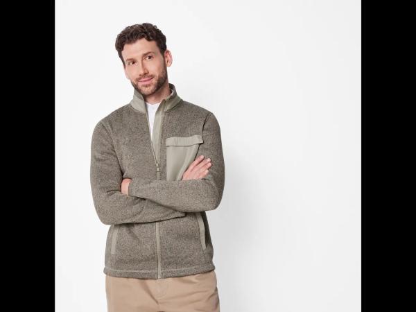 Men's Knitted Fleece Jacket