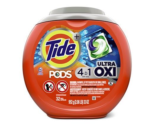 Tide 
 Pods Plus Oxi