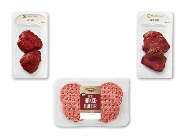 MEATGROUP/VILSTRUPGÅRD BBQ-, peber- eller burgerbøffer