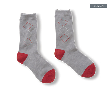 LADIES CASHMERE FEEL SOCK 1PK