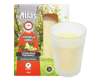 Citronella Glass Candle 150g
