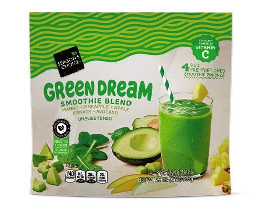 Season's Choice 
 Seaside or Green Dream Smoothie Blends