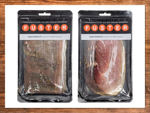 Jambon fumé campagnard/​lard paysan