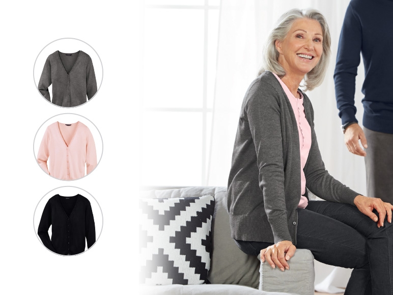 ESMARA Ladies' Fine Knit Cardigan