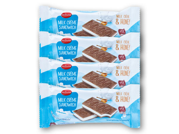 MILBONA Mælkesnack eller kakaosnitte