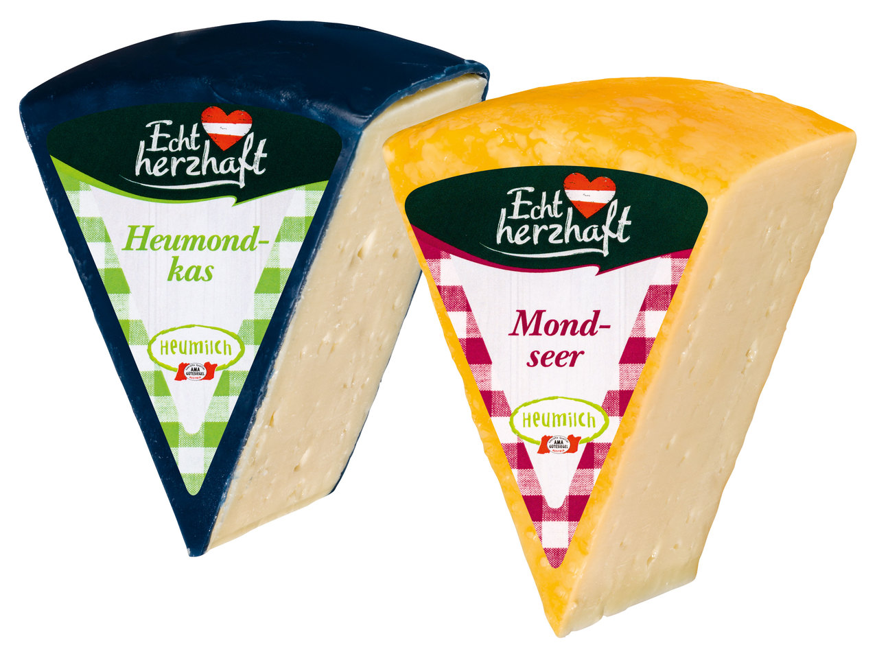 ECHT HERZHAFT Heumilch-Käsespezialität