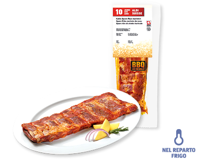 Spare ribs di vitello BBQ