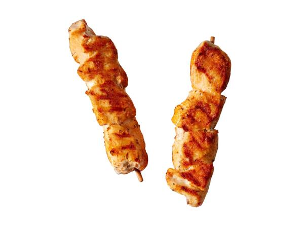 Brochettes de poitrine de poulet Schudel