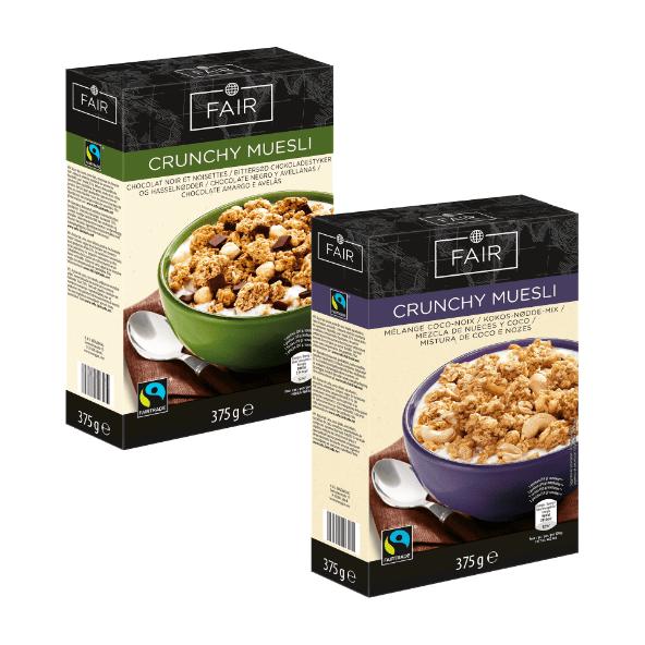 Fairtrade crunchy müsli