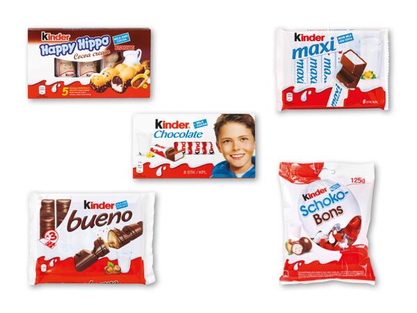 Kinder chokolade