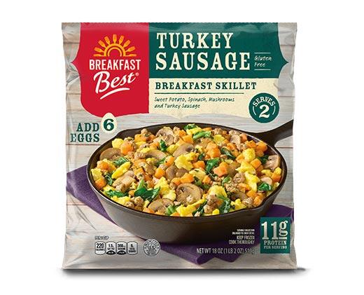 Breakfast Best 
 Turkey Sausage or Southwest Breakfast Skillet