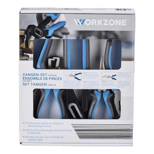 WORKZONE(R) 				Ensemble de pinces, 5 pcs
