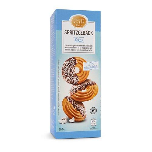 FINEST BAKERY Spritzgebäck, Kokos