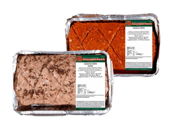 Frischer Faschierter Braten