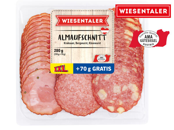 Almaufschnitt 210 g + 70 g gratis