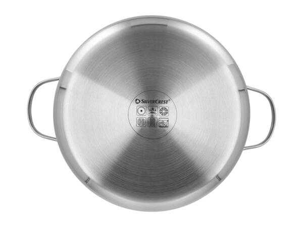 SILVERCREST 24cm Stainless Steel Pot