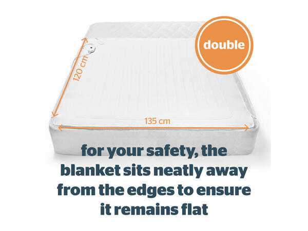 Silentnight Comfort Control Electric Blanket - Double