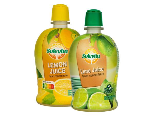 CITRONOVÁ/LIMETKOVÁ ŠŤÁVA 100%