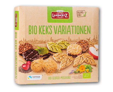 Assortiment de biscuits bio LAMBERTZ