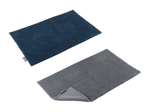 Tapis de bain en microfibre
