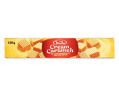 Wilson's Cream Caramels 150g