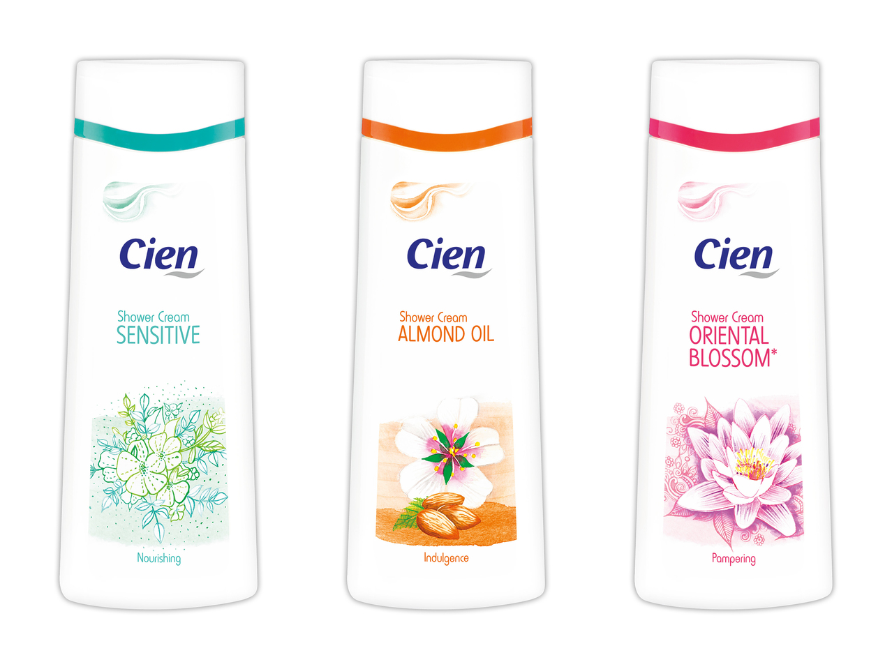 Crème de douche Cien