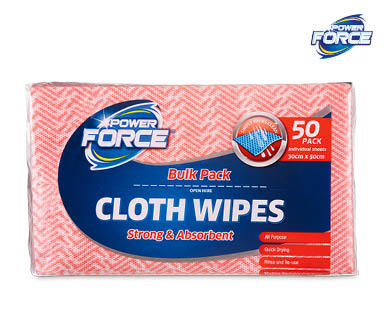 Cloth Wipes 50pk
