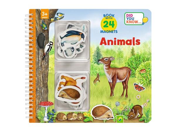 Kids' Magnetic Book - Animals